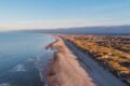 Vestktysten af danmark med strand